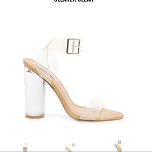 Clear Steve Madden heels